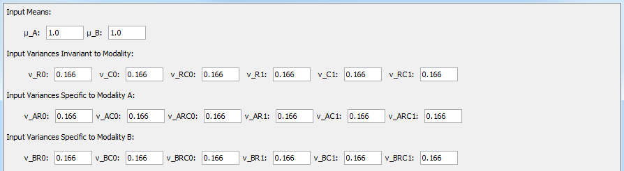 1. Study Parameter