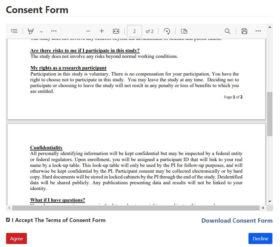 caMicroscope Consent Form